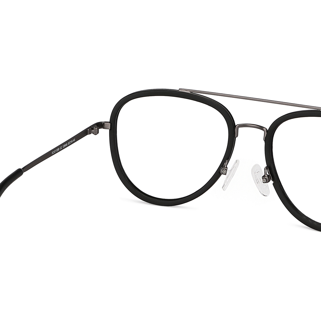 Lenskart Air Online Black Full Rim Aviator right side