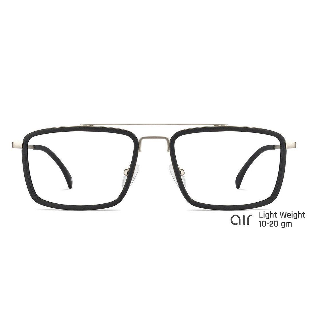 Lenskart Air Black Full Rim Square left side