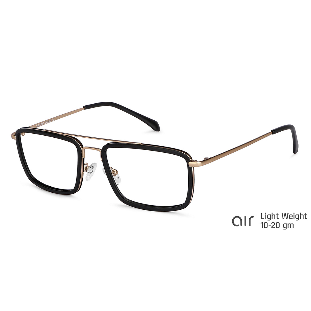 Lenskart Air Black Full Rim Square right side