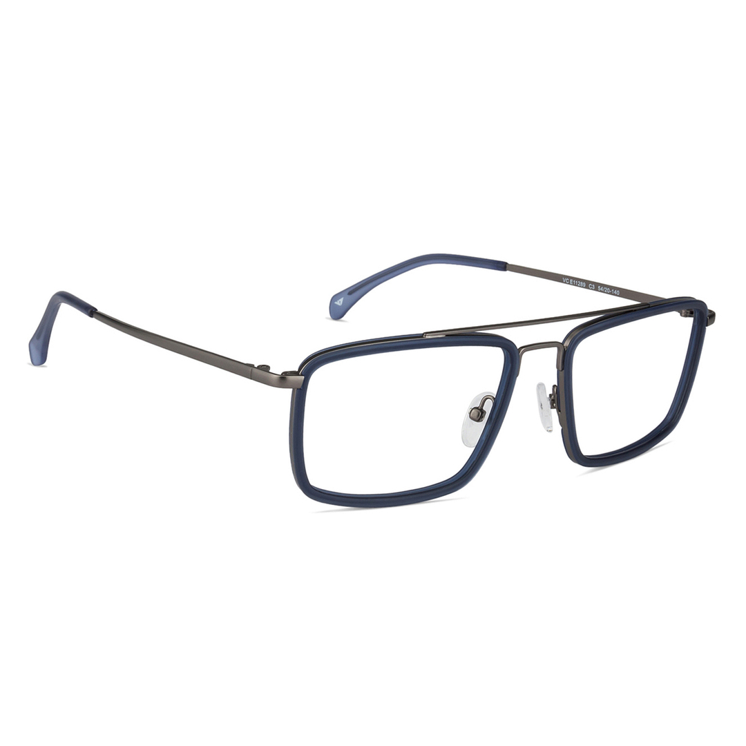 Lenskart Air Online Mid Gunmetal Full Rim Square left side