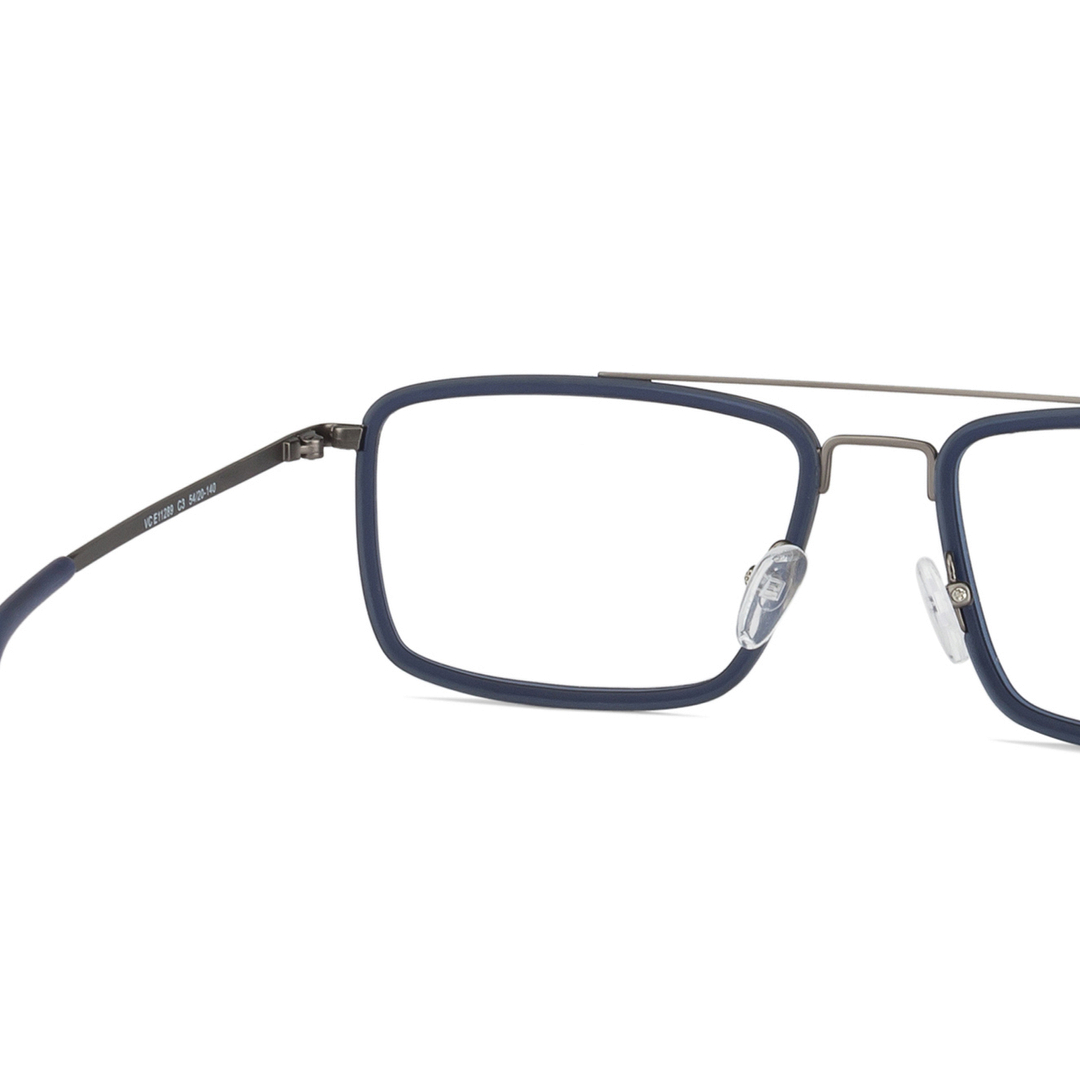 Lenskart Air Online Mid Gunmetal Full Rim Square left side