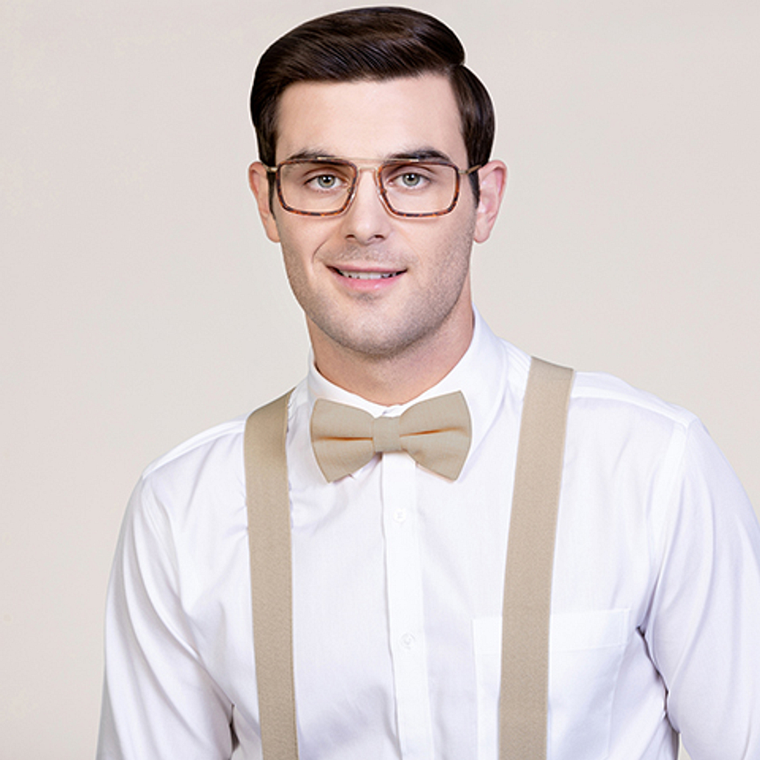 Lenskart Air Online Gold Full Rim Square right side
