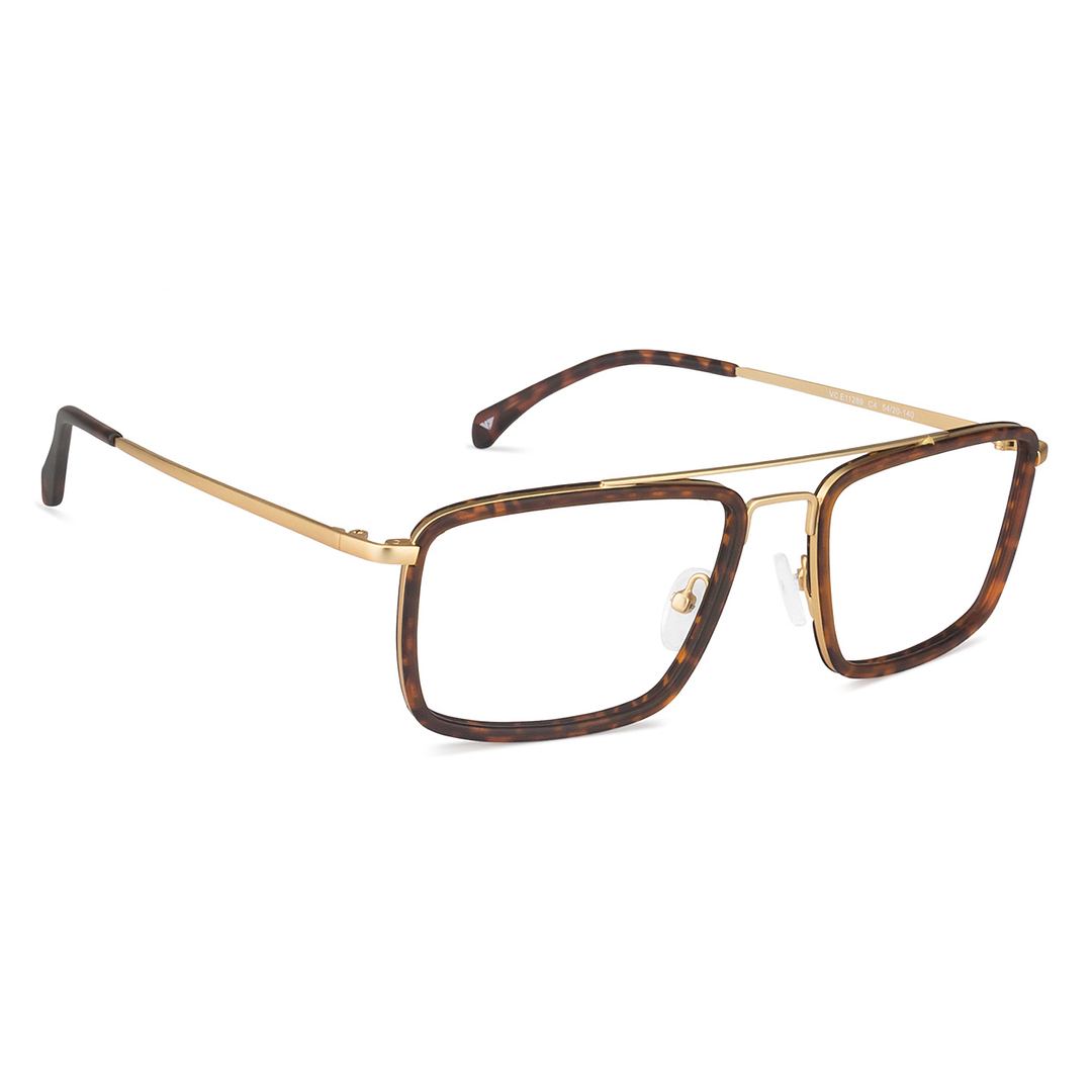 Lenskart Air Online Gold Full Rim Square left side