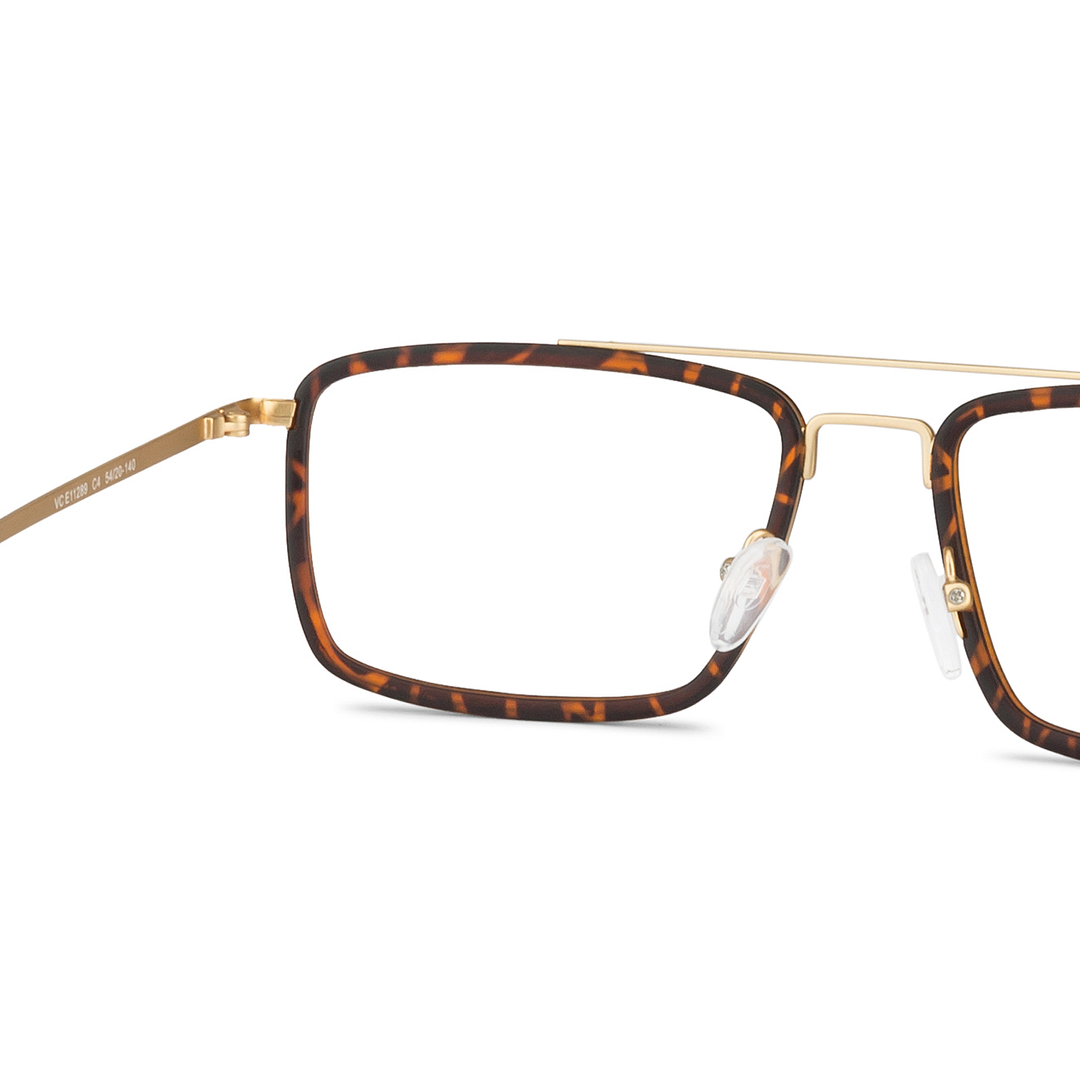 Lenskart Air Online Gold Full Rim Square left side