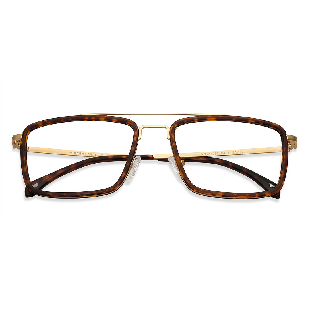 Lenskart Air Online Gold Full Rim Square right side