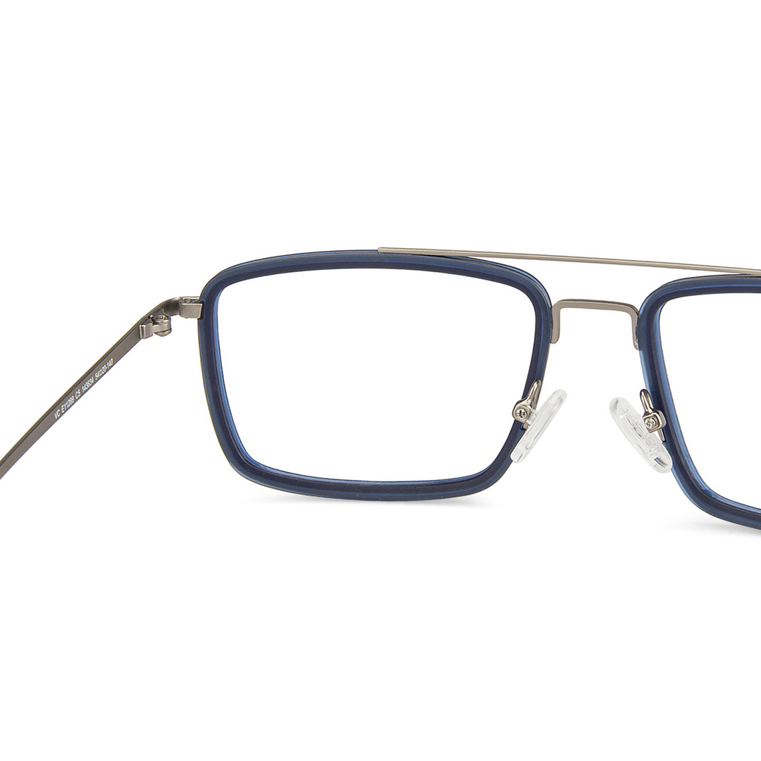 Lenskart Air Online Sky Blue Full Rim Rectangle right side