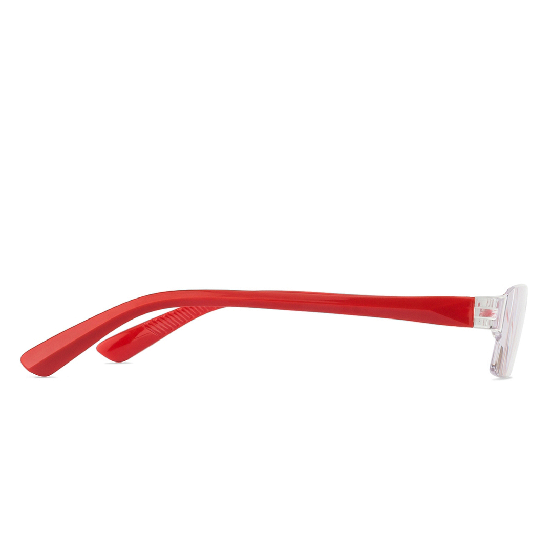 LENSKART BLU READERS Transparent Red Rimless Rectangle LENSKART BLU READERS VC E11335 Only for 3 Prefitted Powers right side
