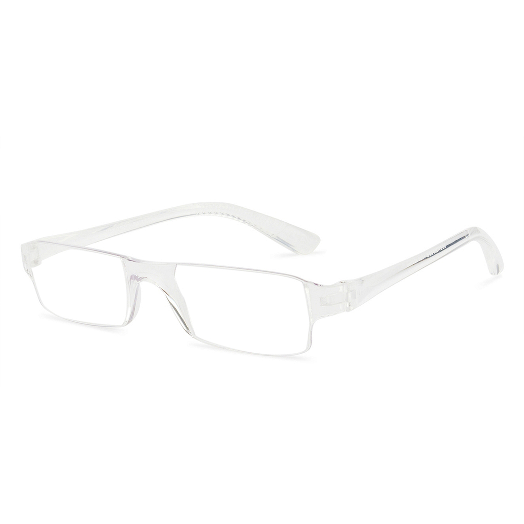 LENSKART BLU READERS Transparent Transparent Rimless Rectangle LENSKART BLU READERS VC E11335 Only for 3 Prefitted Powers right side