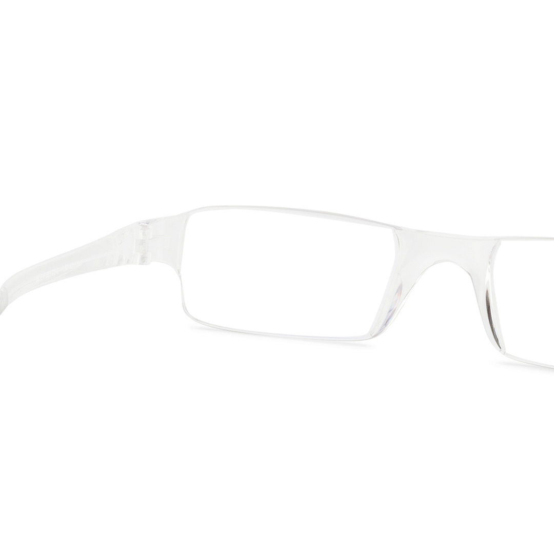 LENSKART BLU READERS Transparent Transparent Rimless Rectangle LENSKART BLU READERS VC E11335 Only for 3 Prefitted Powers right side