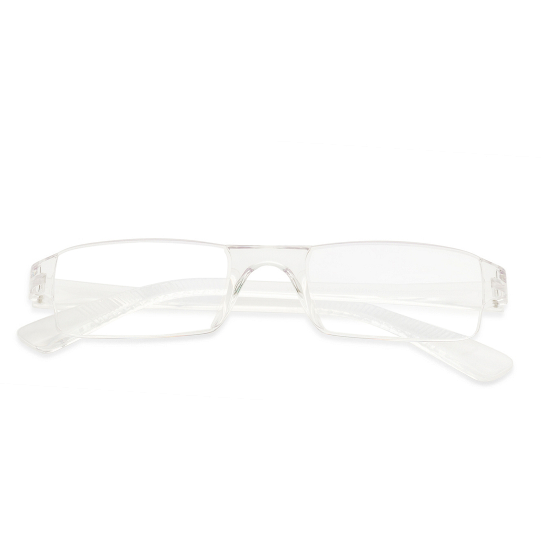 LENSKART BLU READERS Transparent Transparent Rimless Rectangle LENSKART BLU READERS VC E11335 Only for 3 Prefitted Powers right side