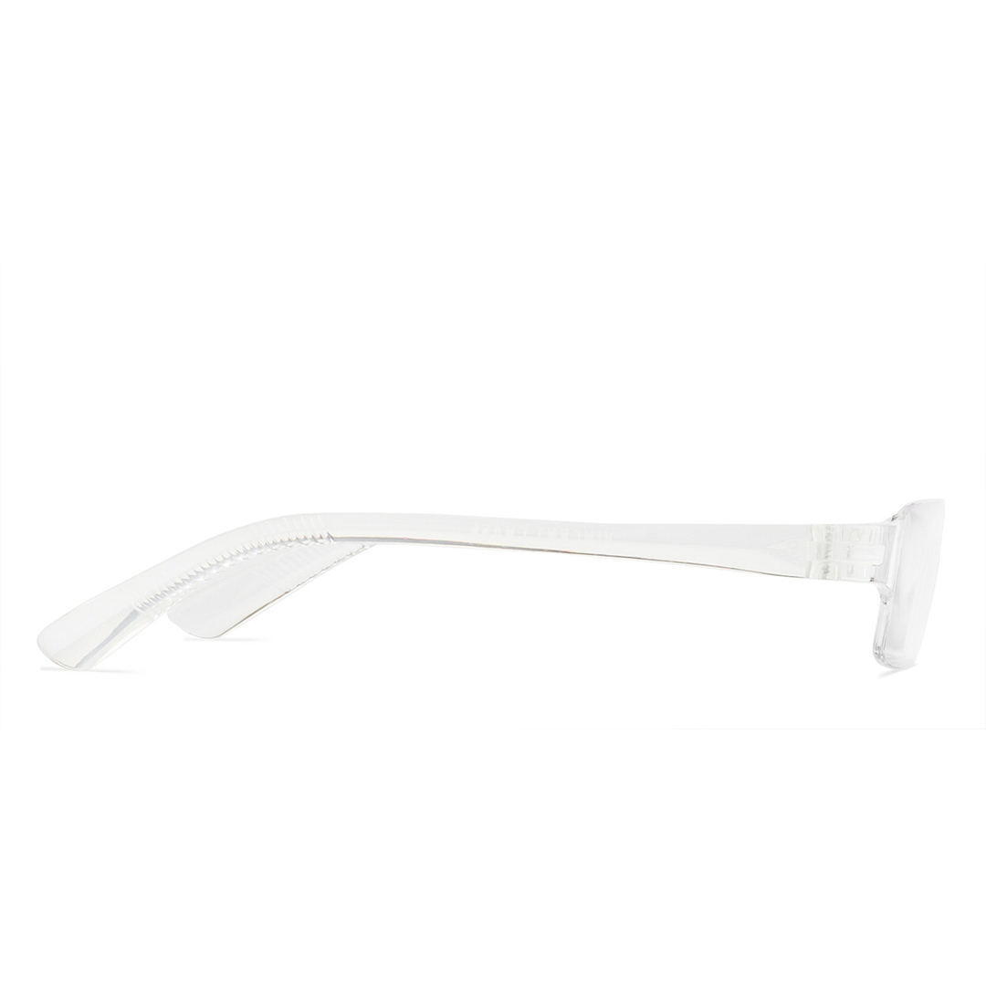 LENSKART BLU READERS Transparent Transparent Rimless Rectangle LENSKART BLU READERS VC E11335 Only for 3 5 Prefitted Powers left side