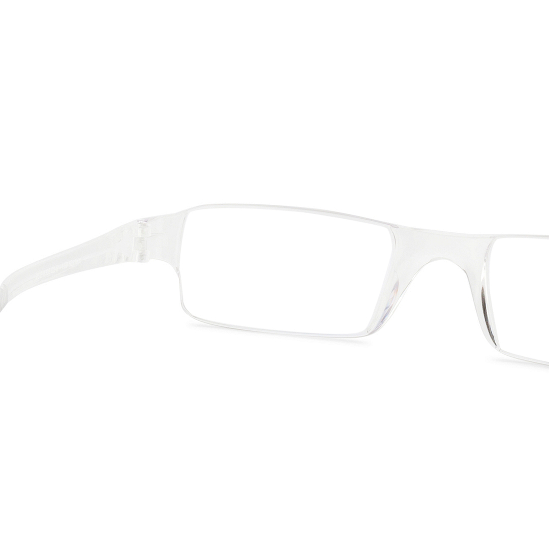 LENSKART BLU READERS Transparent Transparent Rimless Rectangle LENSKART BLU READERS VC E11335 Only for 3 5 Prefitted Powers right side