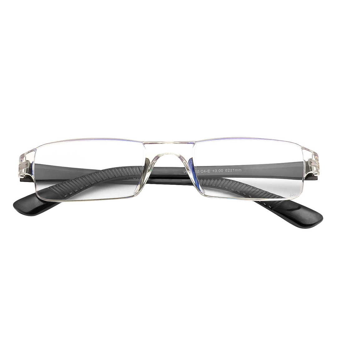 LENSKART BLU READERS Transparent Rimless Rectangle LENSKART BLU READERS VC E11335 Only for 3 Prefitted Powers right side