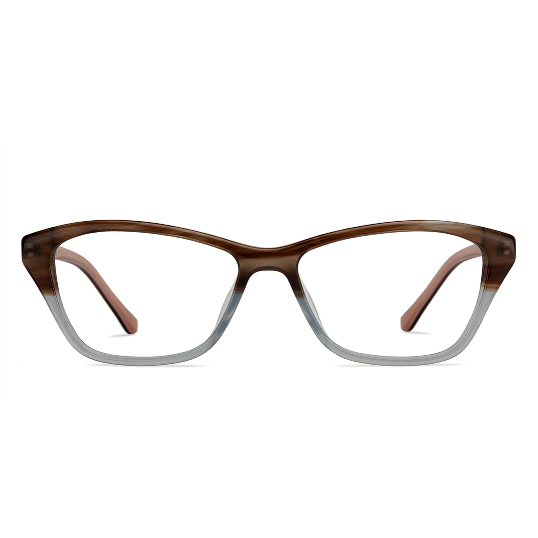 Vincent Chase Online Brown Transparent Full Rim Cat Eye left side