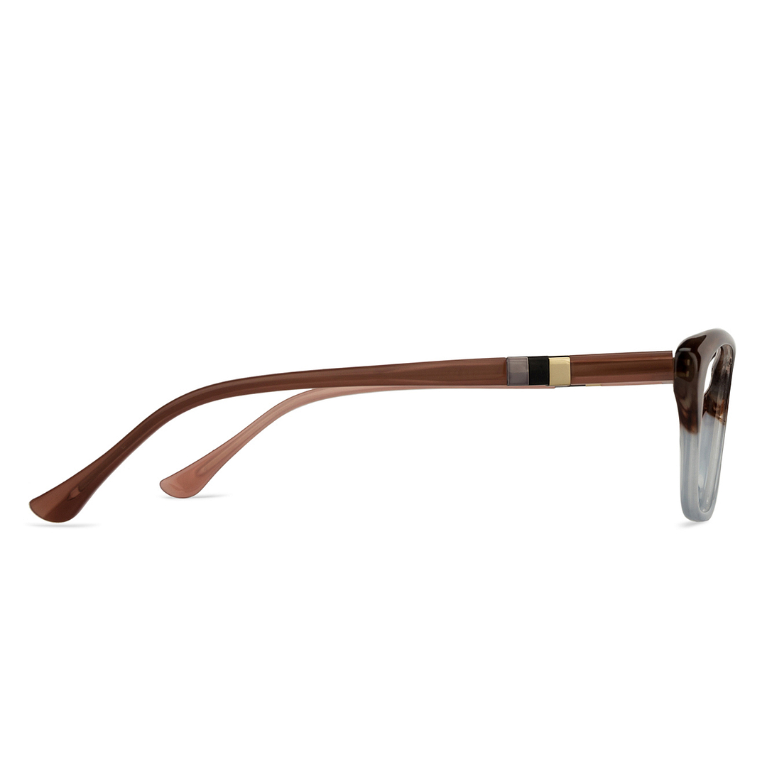 Vincent Chase Online Brown Transparent Full Rim Cat Eye right side