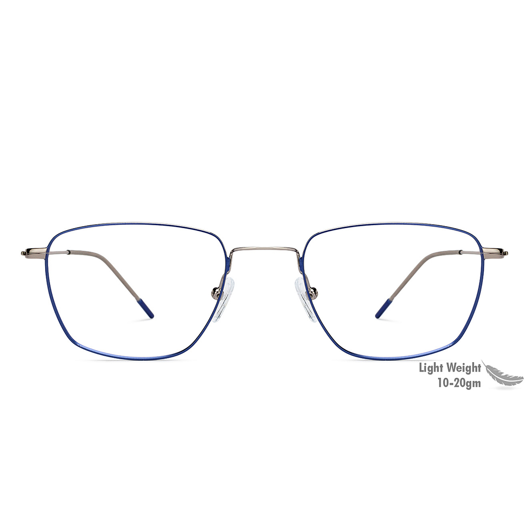 Vincent Chase Online Sky Blue Full Rim Geometric left side