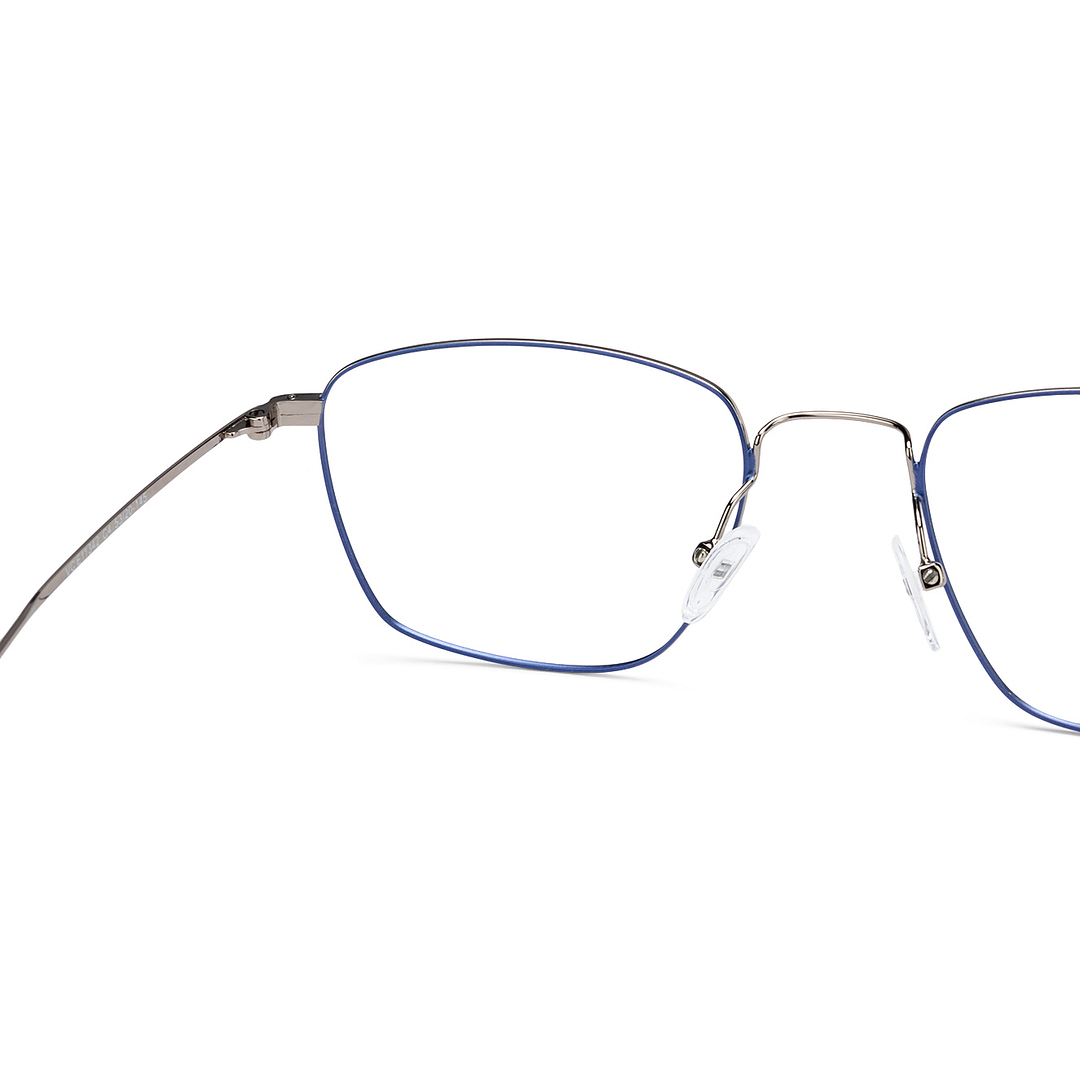 Vincent Chase Online Sky Blue Full Rim Geometric left side