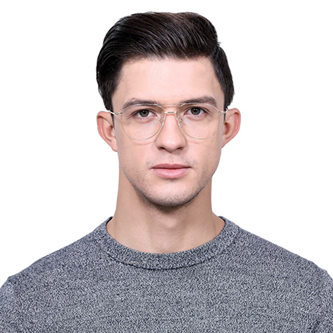 Vincent Chase Online Gold Full Rim Aviator right side