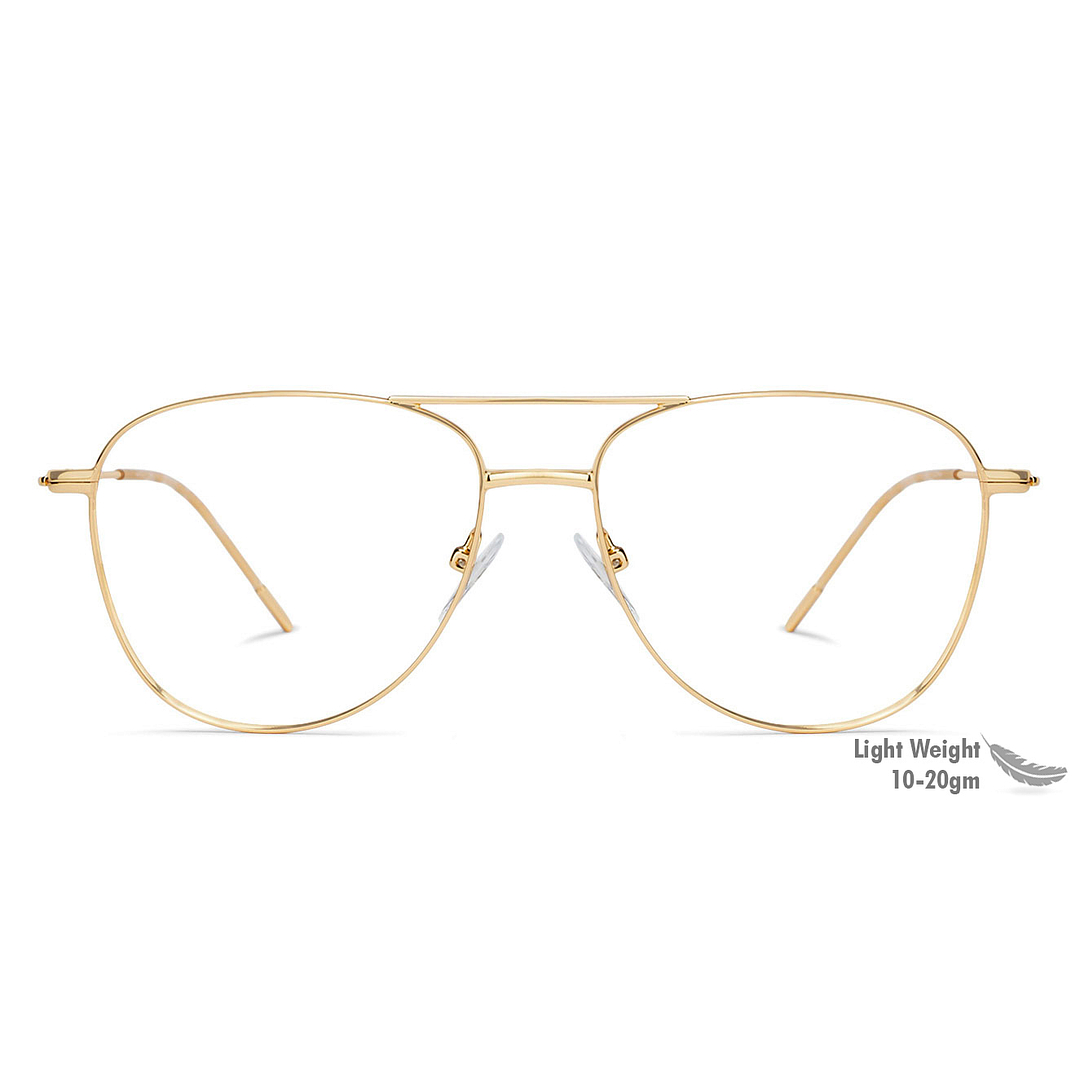 Vincent Chase Online Gold Full Rim Aviator right side