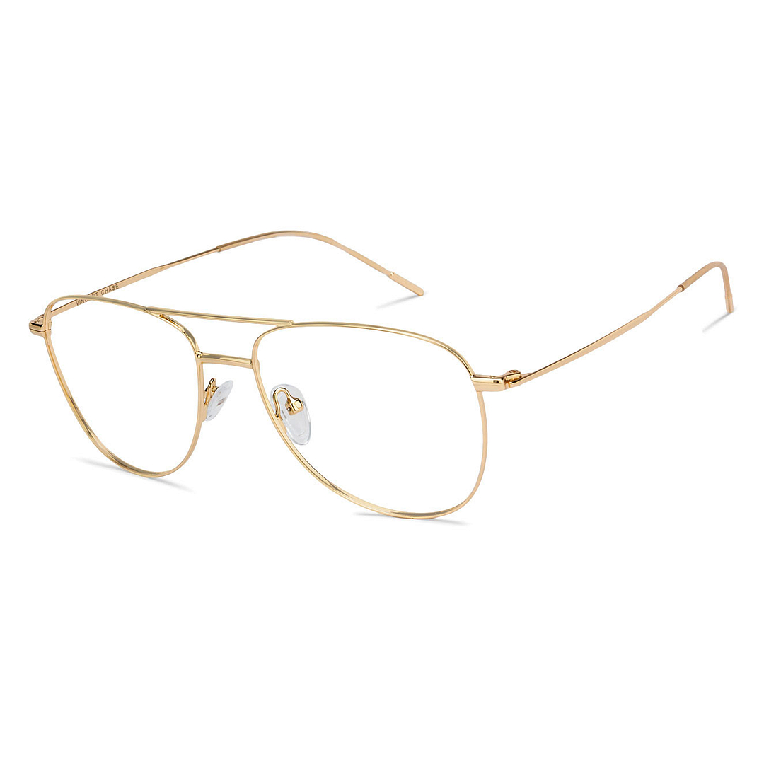 Vincent Chase Online Gold Full Rim Aviator right side