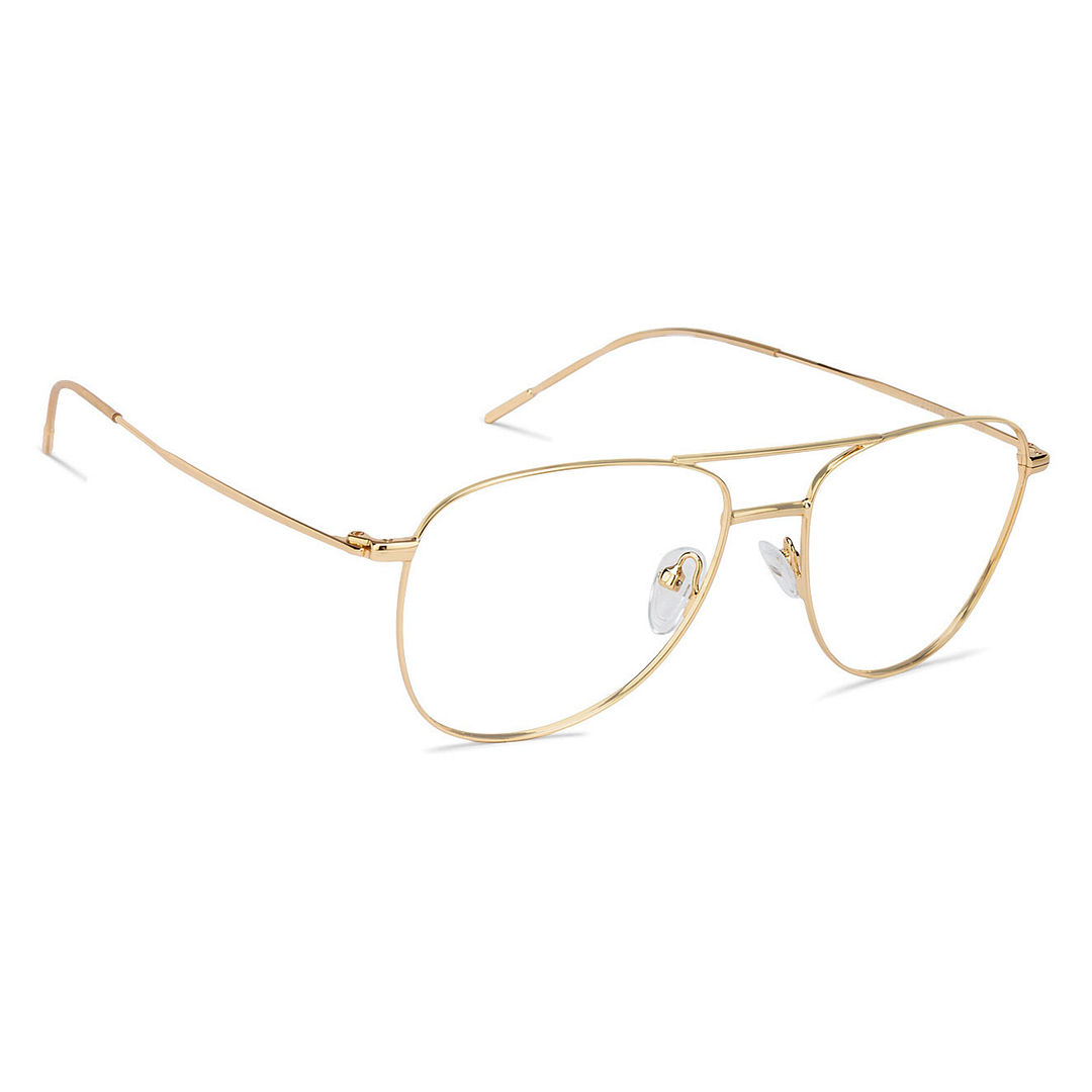Vincent Chase Online Gold Full Rim Aviator left side