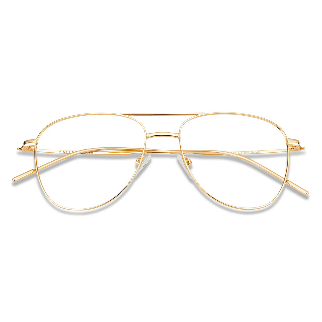 Vincent Chase Online Gold Full Rim Aviator right side