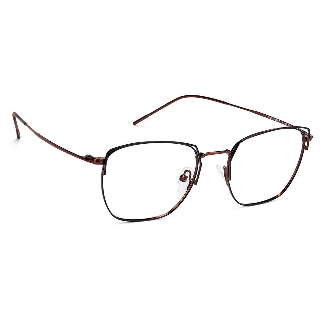 Vincent Chase Online Dark Brown Full Rim Square left side