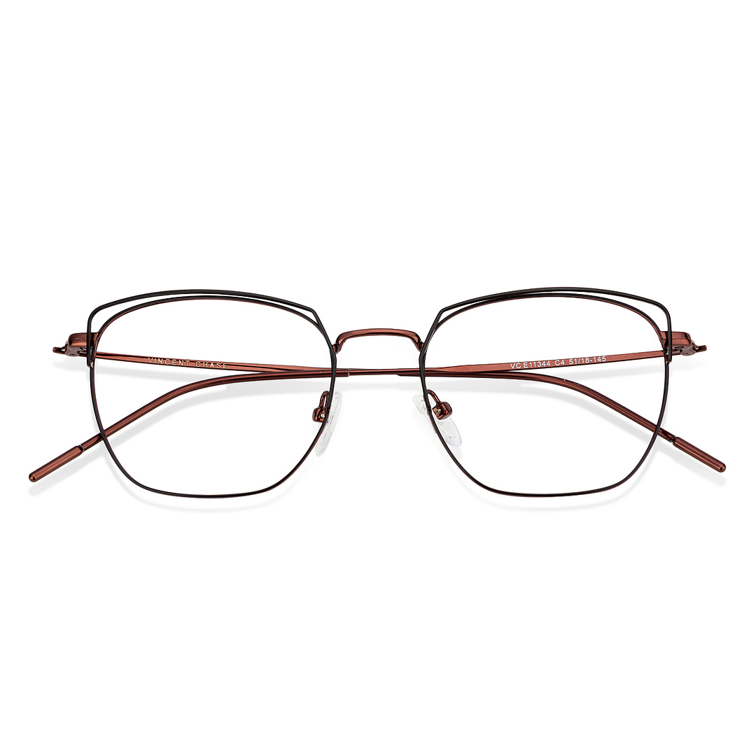Vincent Chase Online Dark Brown Full Rim Square right side