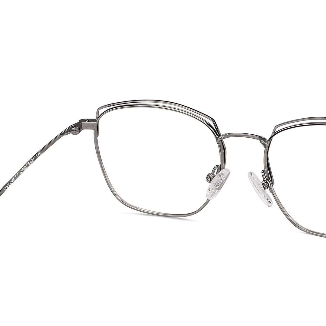 Vincent Chase Online Silver Full Rim Square right side