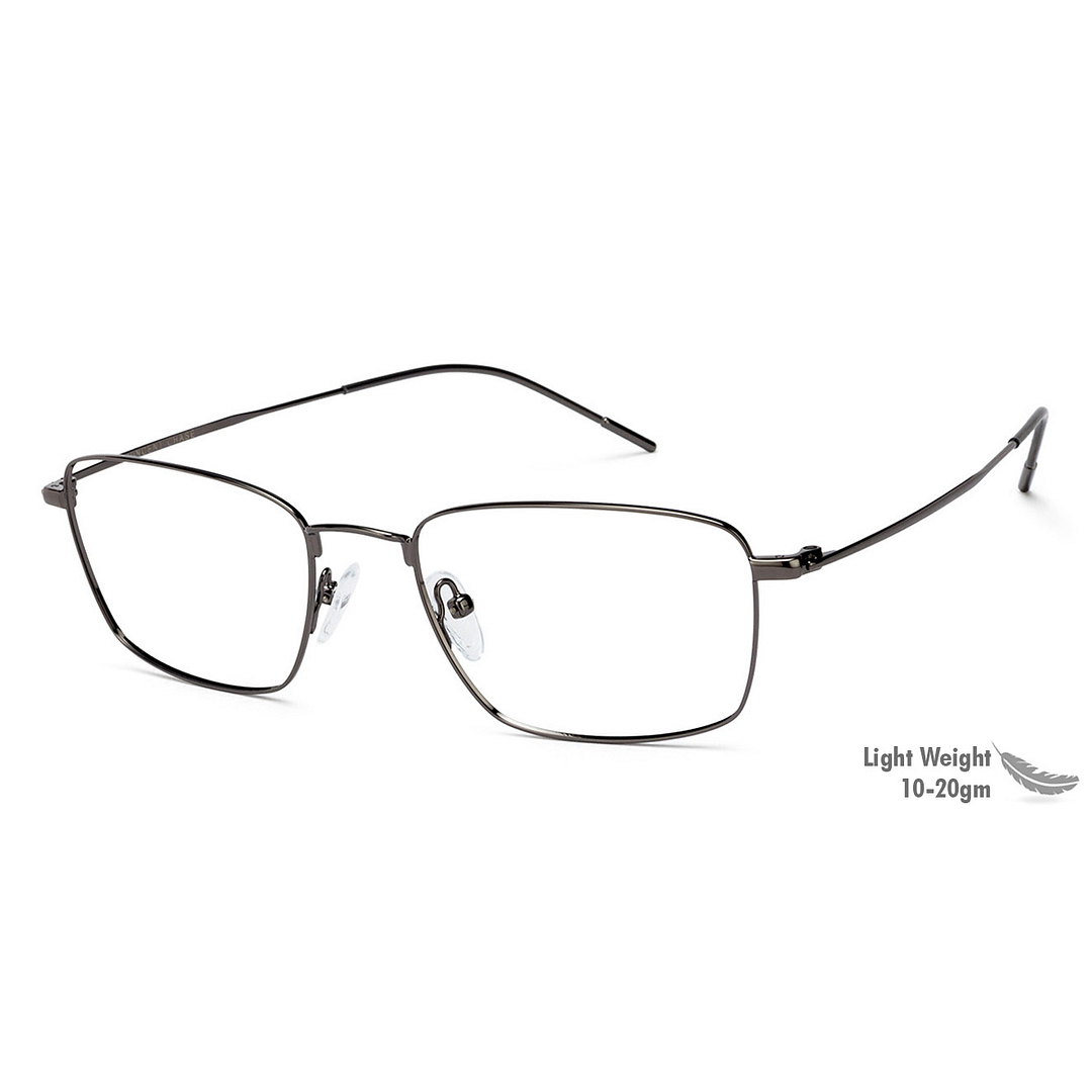 Vincent Chase Online Mid Gunmetal Full Rim Rectangle right side