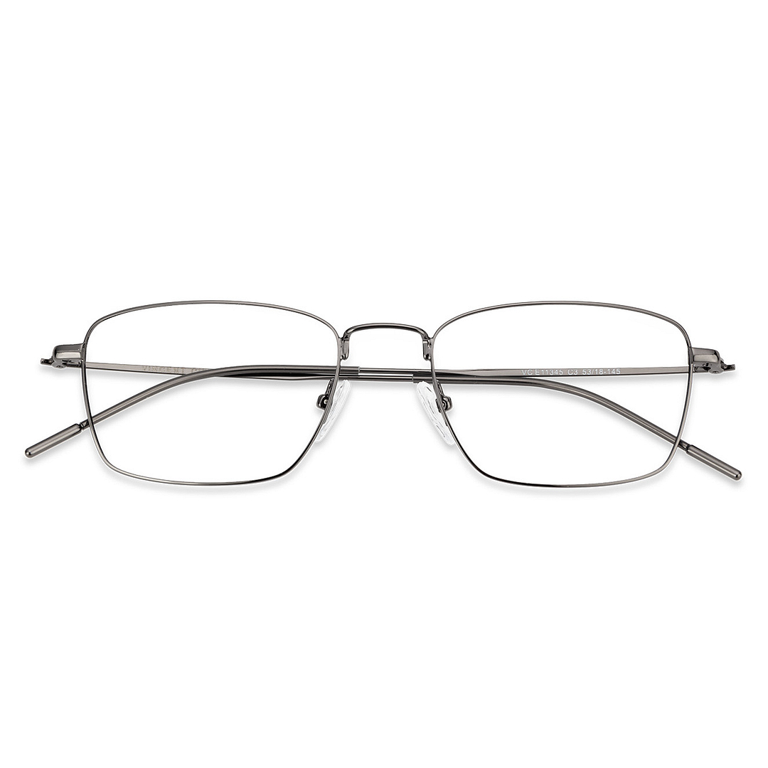 Vincent Chase Online Mid Gunmetal Full Rim Rectangle right side