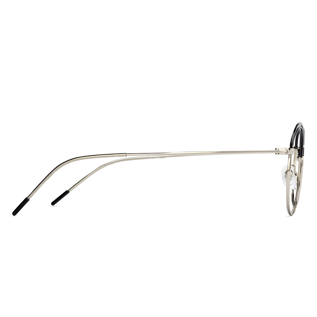 Vincent Chase Online Dark Gunmetal Full Rim Round right side