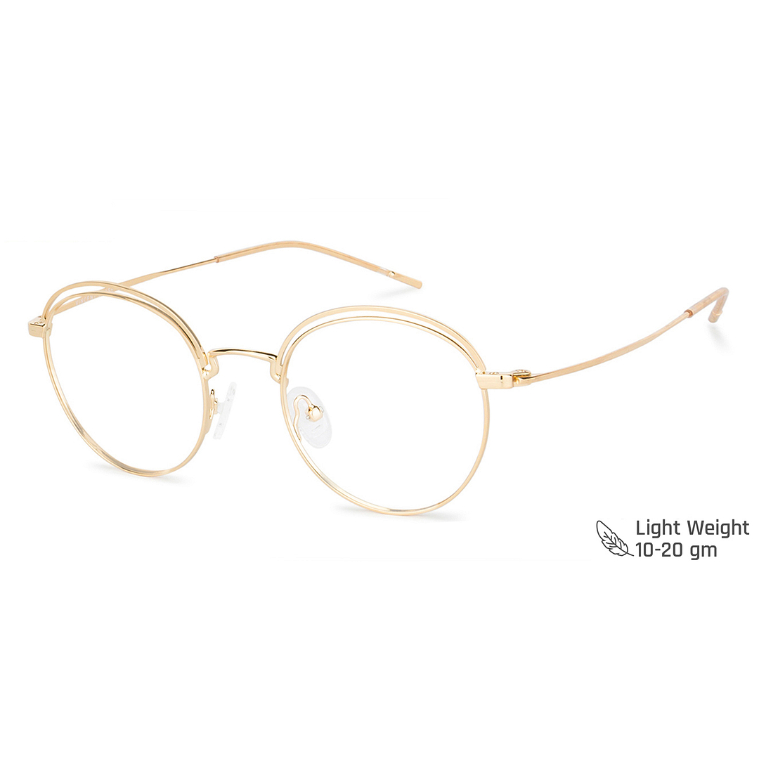 Vincent Chase Online Gold Full Rim Round right side