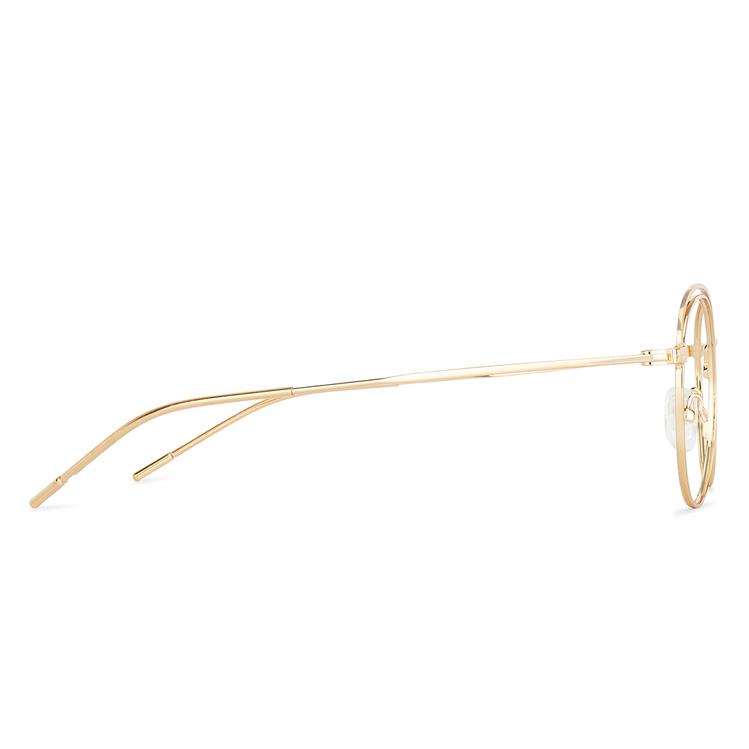 Vincent Chase Online Gold Full Rim Round right side