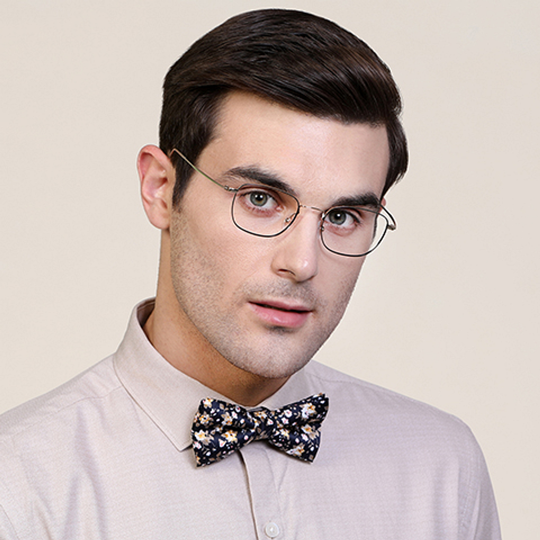 Vincent Chase Online Gold Full Rim Rectangle right side