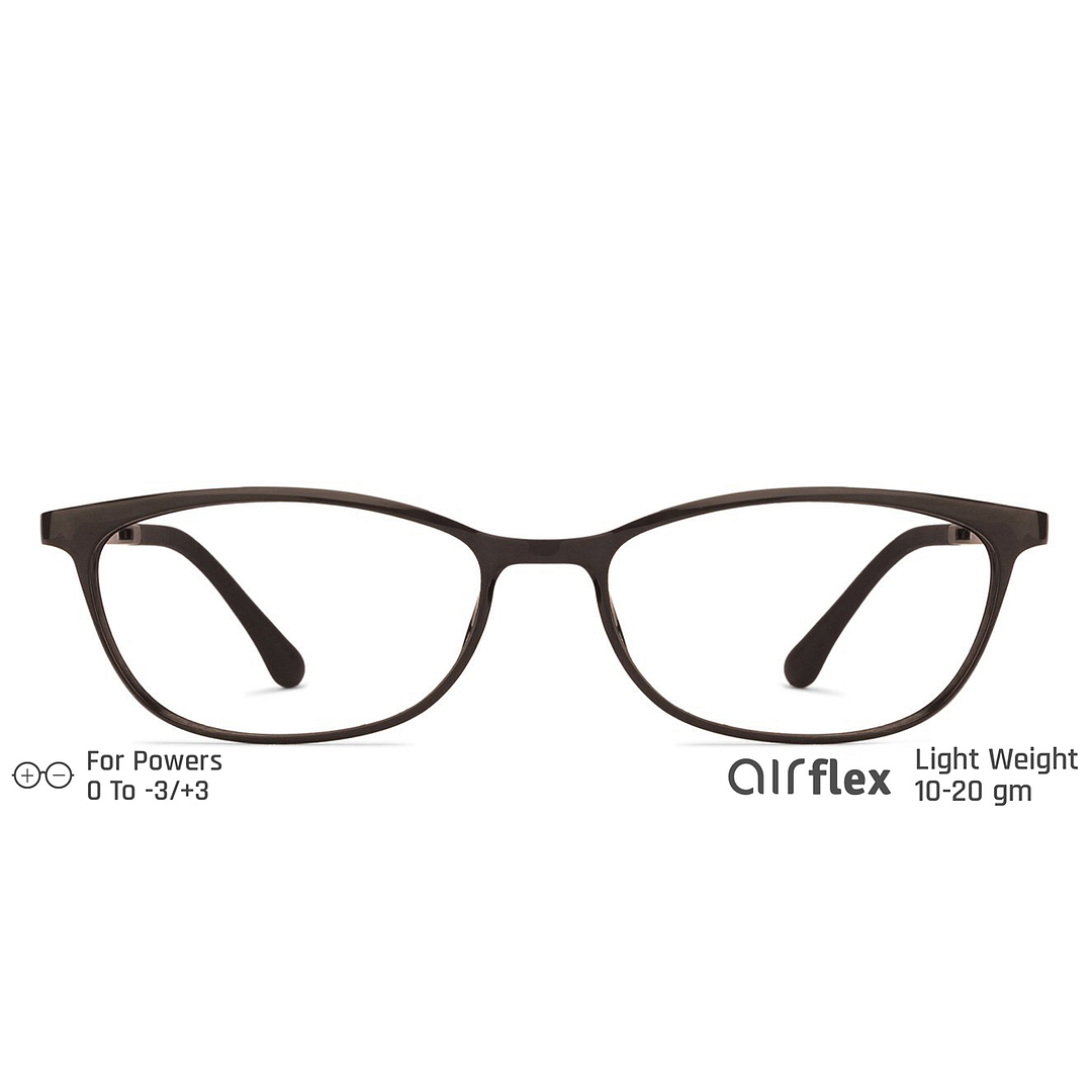 Lenskart Air Online Black Full Rim Cat Eye left side