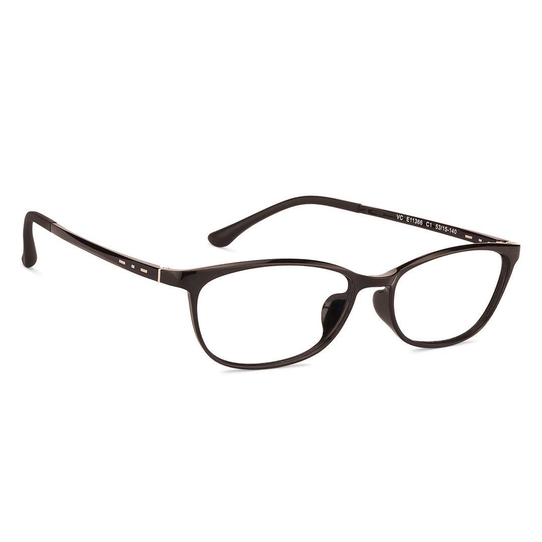 Lenskart Air Online Black Full Rim Cat Eye right side