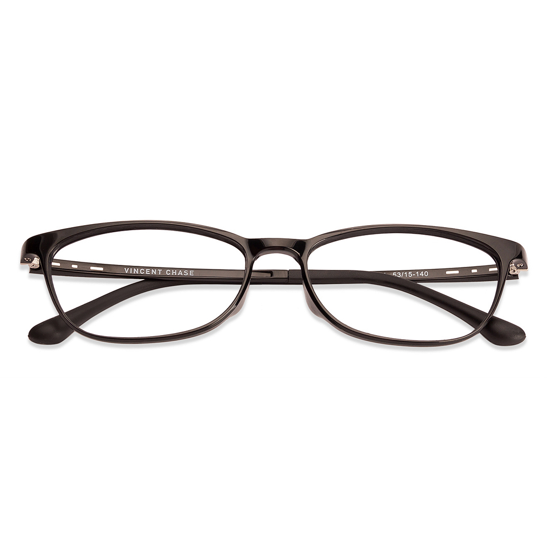 Lenskart Air Online Black Full Rim Cat Eye left side