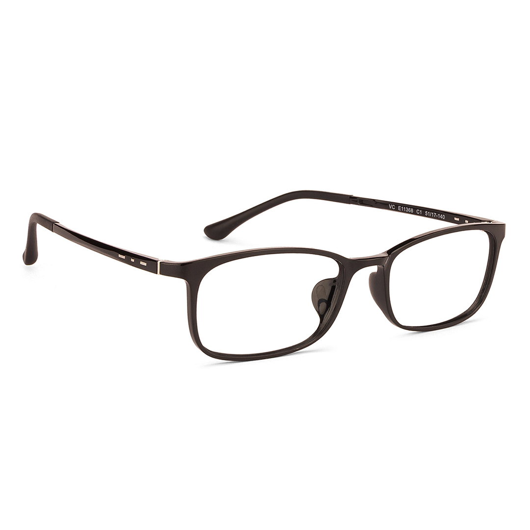 Lenskart Air Online Black Full Rim Rectangle left side
