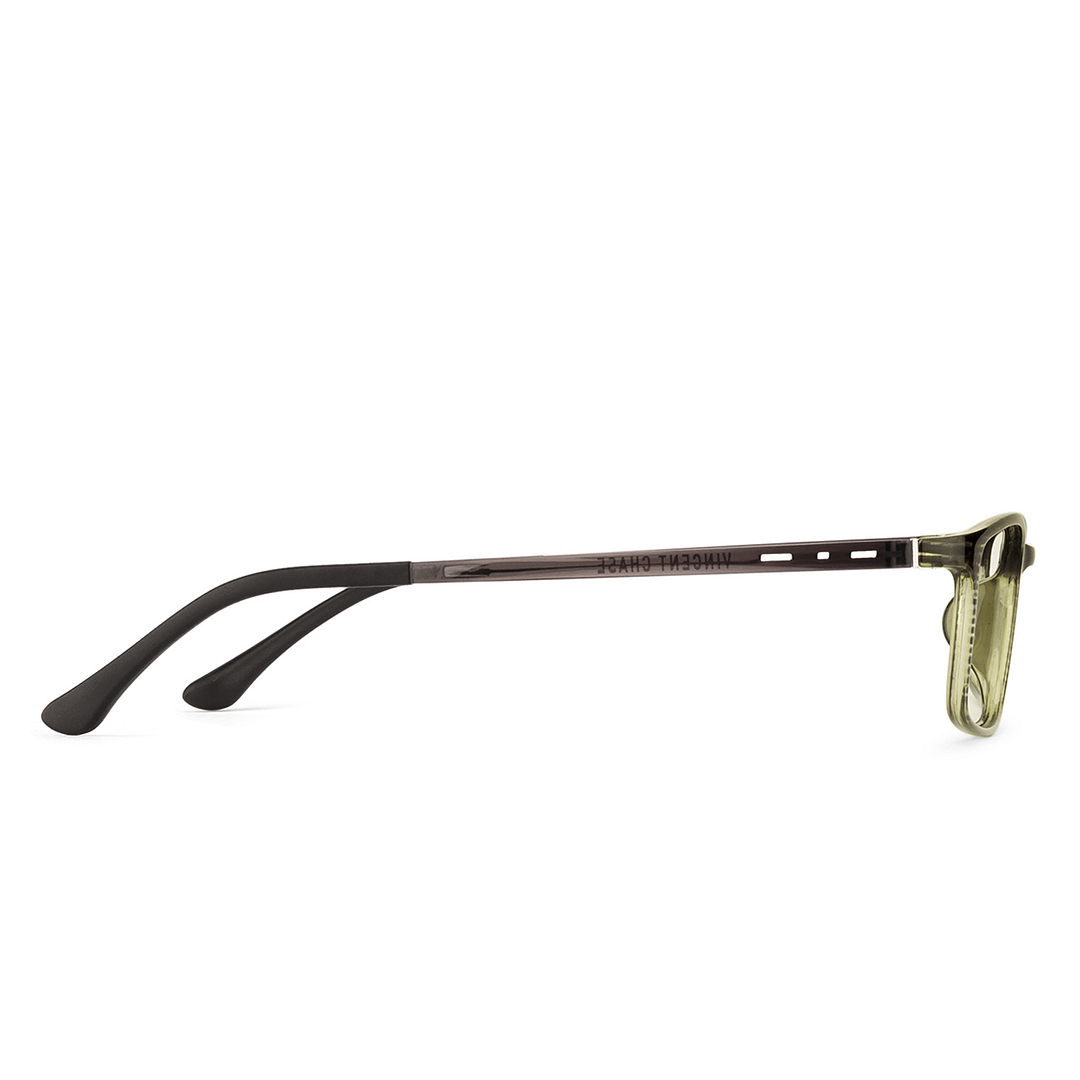 Lenskart Air Online Green Transparent Full Rim Rectangle right side