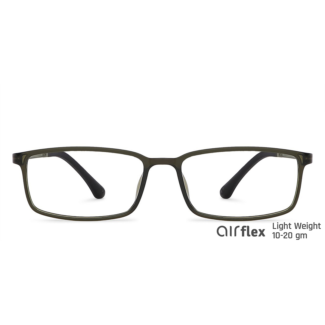 Lenskart Air Online Green Full Rim Rectangle left side
