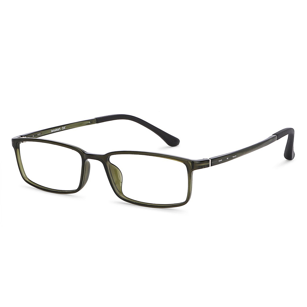 Lenskart Air Online Green Full Rim Rectangle right side