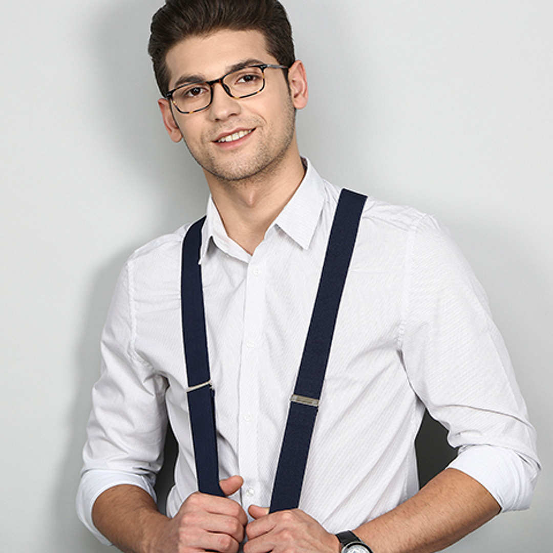 Lenskart Air Online Light Brown Full Rim Rectangle right side