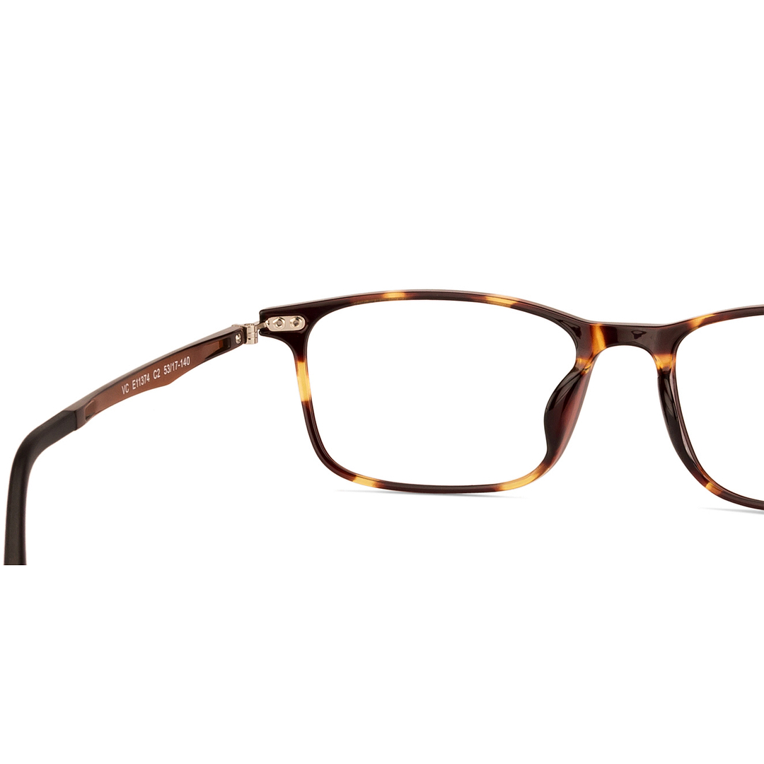 Lenskart Air Online Light Brown Full Rim Rectangle right side