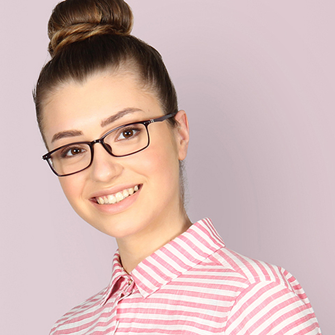 Lenskart Air Online Purple Full Rim Rectangle right side