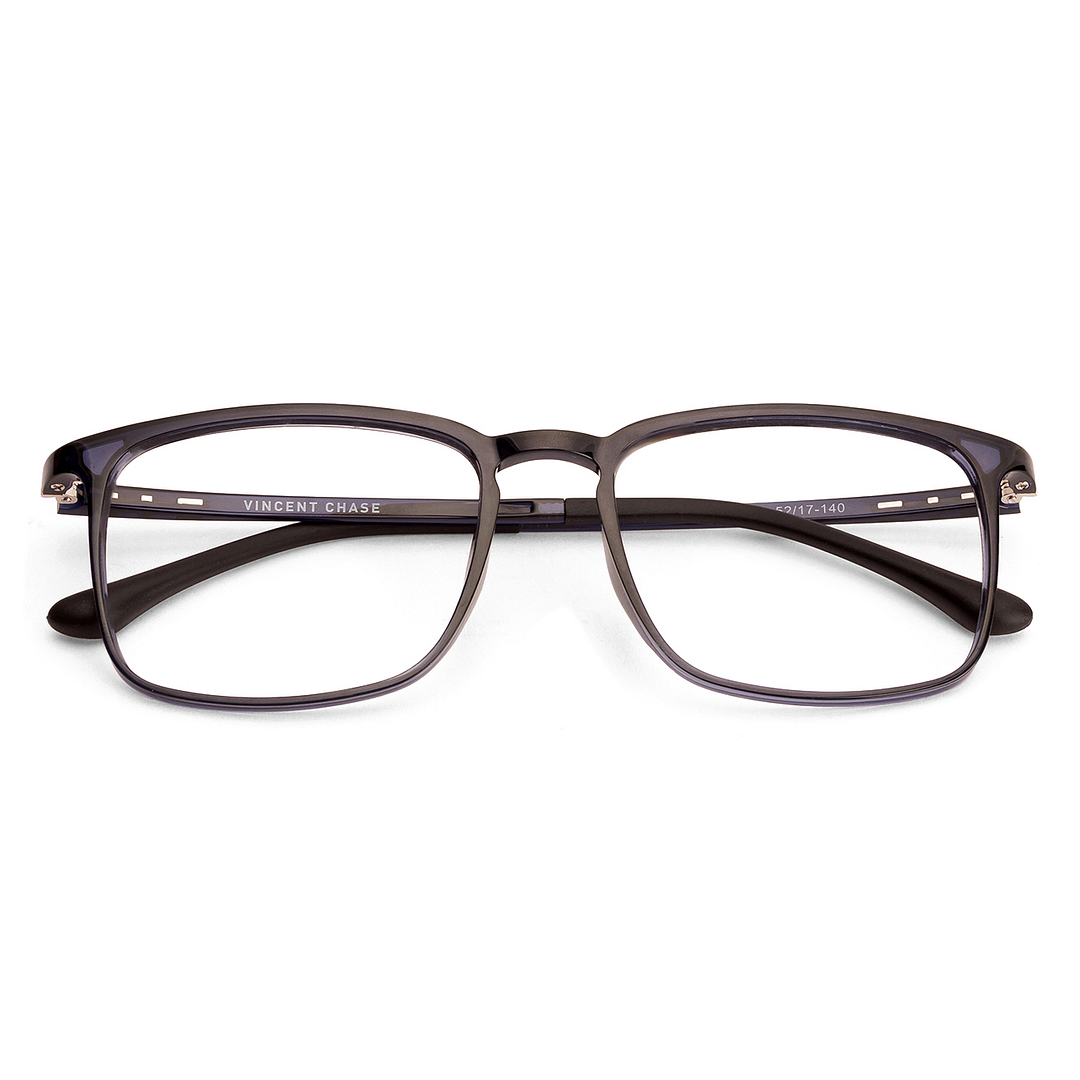 Lenskart Air Online Blue Transparent Full Rim Square right side