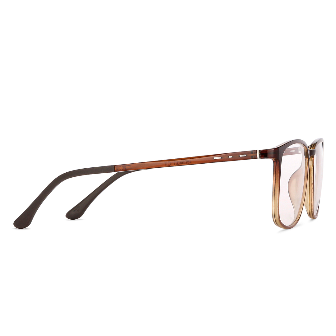 Lenskart Air Online Light Brown Full Rim Square left side
