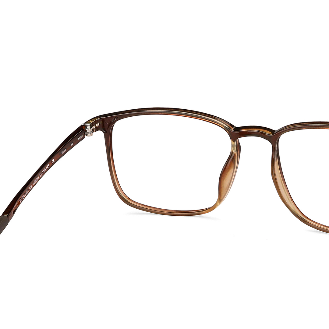 Lenskart Air Online Light Brown Full Rim Square right side