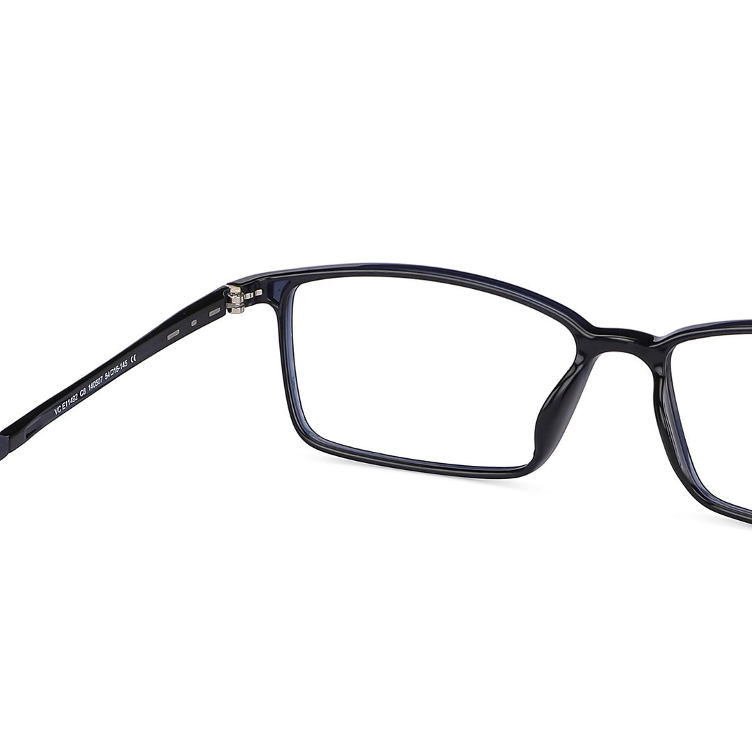 Lenskart Air Online Sky Blue Full Rim Rectangle right side