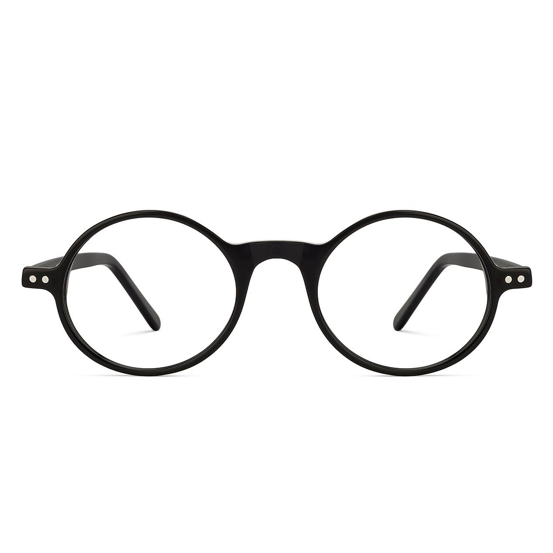 Vincent Chase Online Black Full Rim Round left side